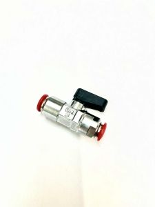 Push in connection ball valve 8mm x 8 mm